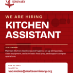 Vacancy Kitchen Assistant
